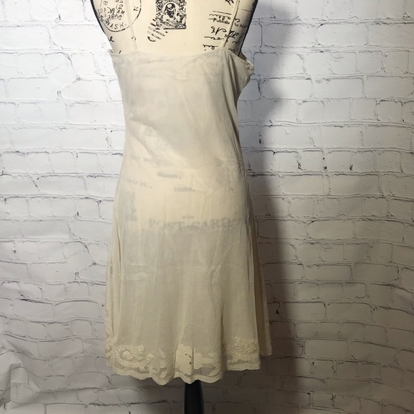 White Mesh Embroidered Dress. Project Alabama. Size 8. - Picture 5 of 8